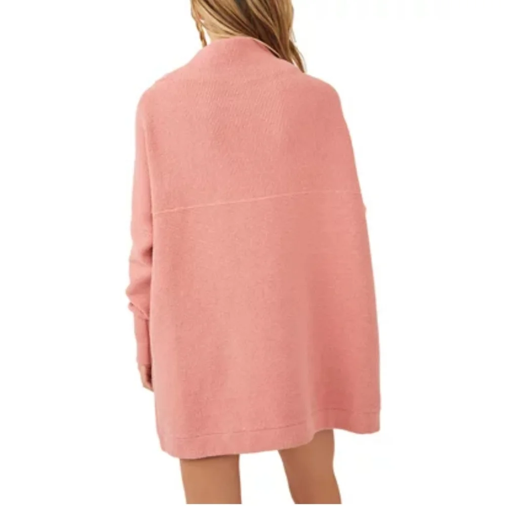 Free People Ottoman Slouchy Tunic Sweater Dress Oversized - Picture 4 of 8